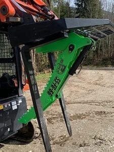 SS-FG-66 Skidsteer Fork Grapple Attachment SS-FG-66