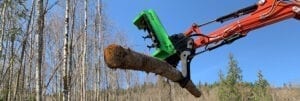 EXFM-30 Reaper Attachments Excavator Mini Brush Cutter 30 inches