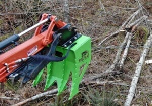 Excavator Grapple Winch Reaper Attachments EX-FRW-100