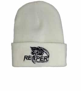 Reaper Attachments Beanie In White