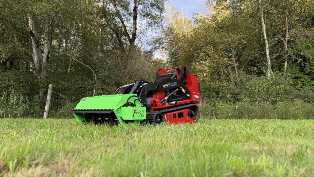 MINI Skid Steer Brush Mower MSS-F42 | Skid Steer Mowers and Excavator ...